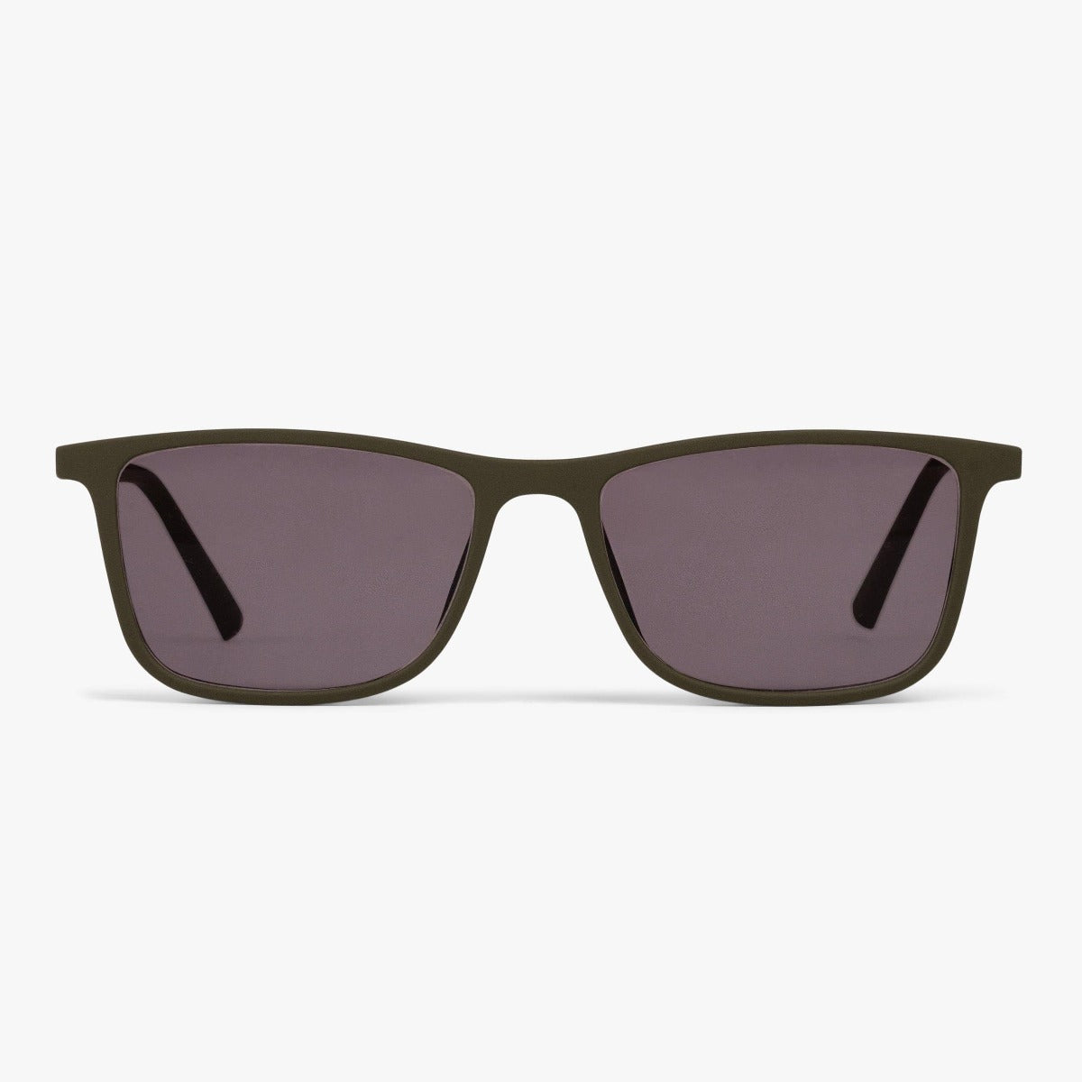 Luxreaders stylish Men's Skagen Dark Army Sunglasses. Made from Rubber in a Rectangle shape.