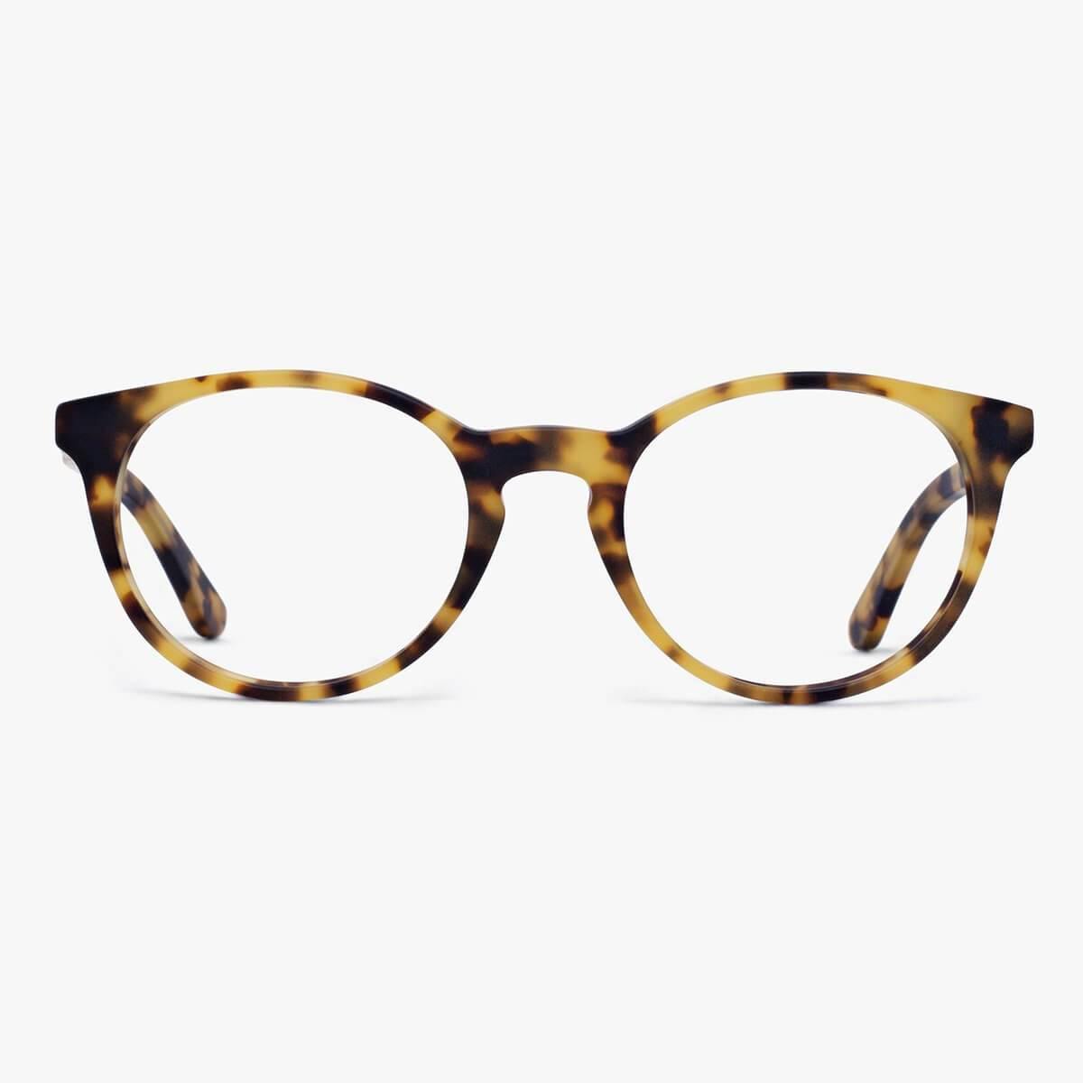 Tortoiseshell round frame reading glasses