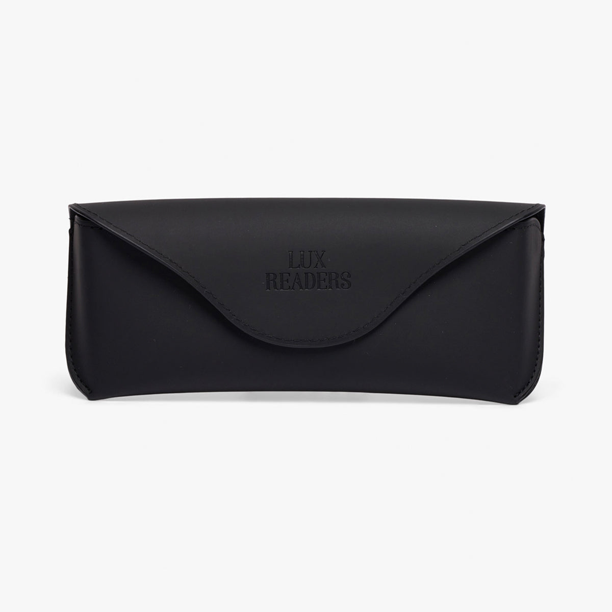 Black Luxreaders glasses case for Men's Rønne Dark Turtle