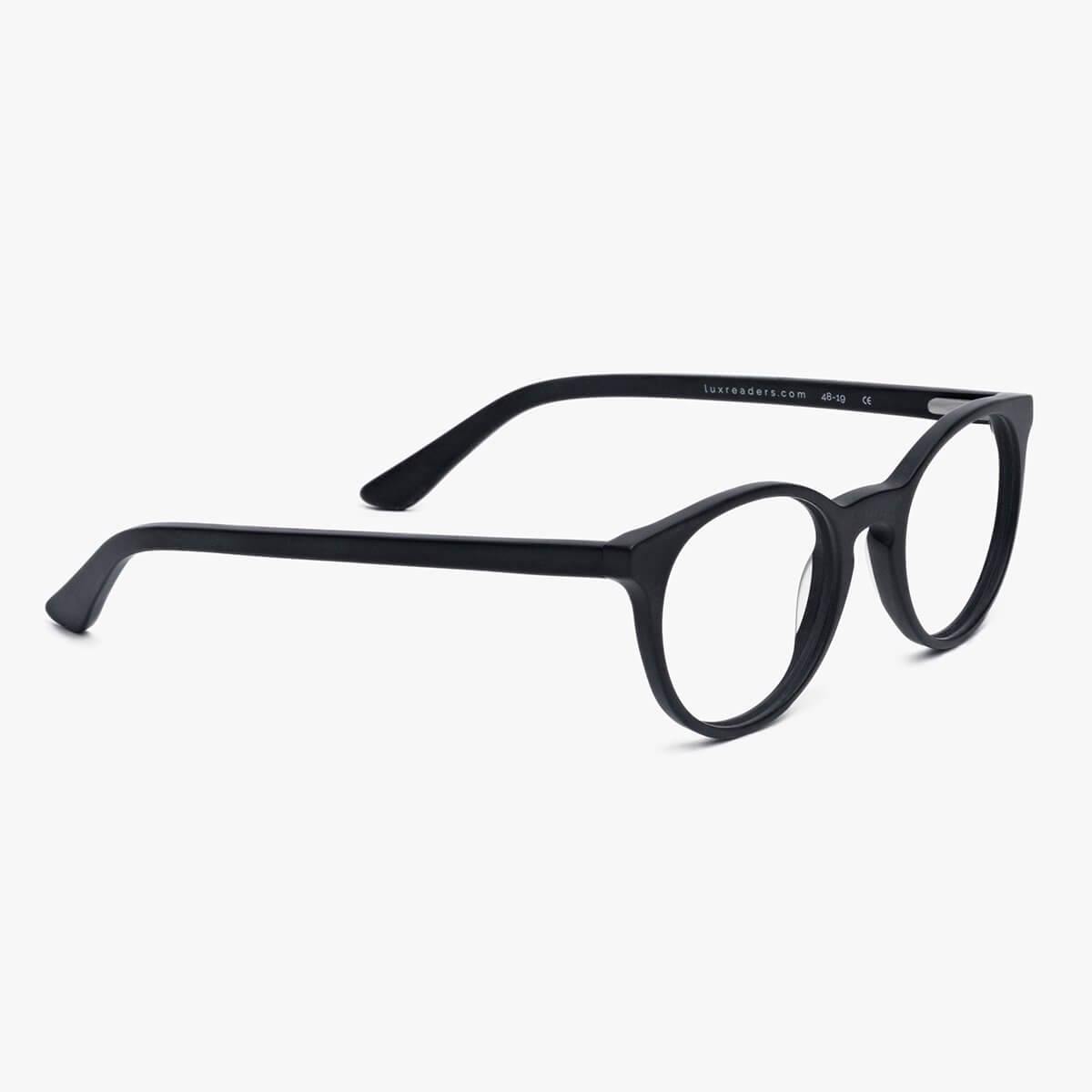 Women's Örebro Black glasses with round black frames