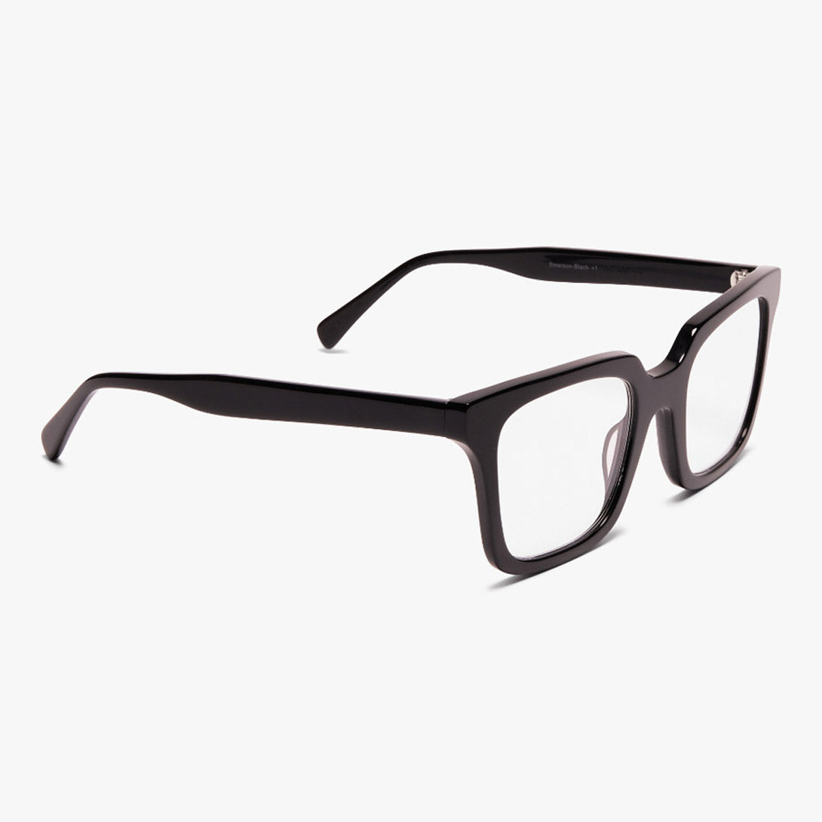 Women's Tisvilde Black rectangular reading glasses